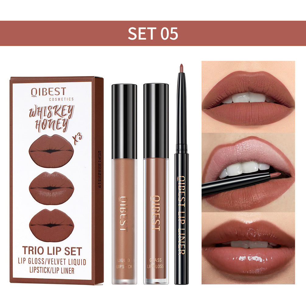 No Stain On Cup Lip Lacquer Matte Finish Moisturizing And Nourishing Lip Liner Suit