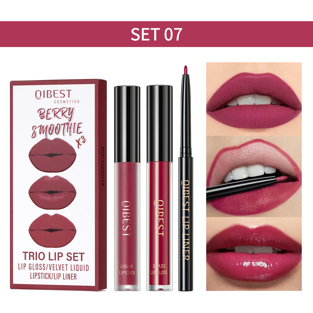 No Stain On Cup Lip Lacquer Matte Finish Moisturizing And Nourishing Lip Liner Suit