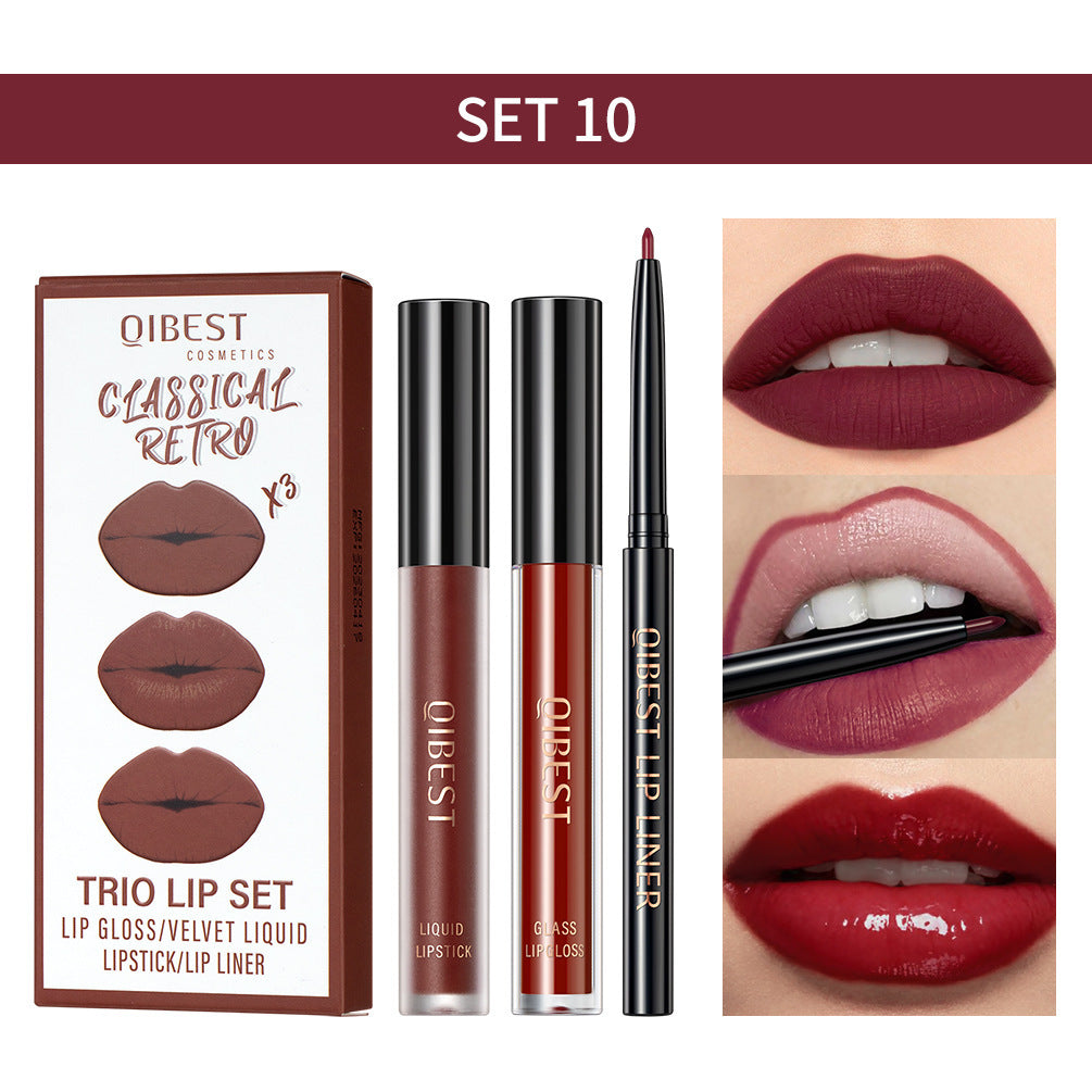 No Stain On Cup Lip Lacquer Matte Finish Moisturizing And Nourishing Lip Liner Suit