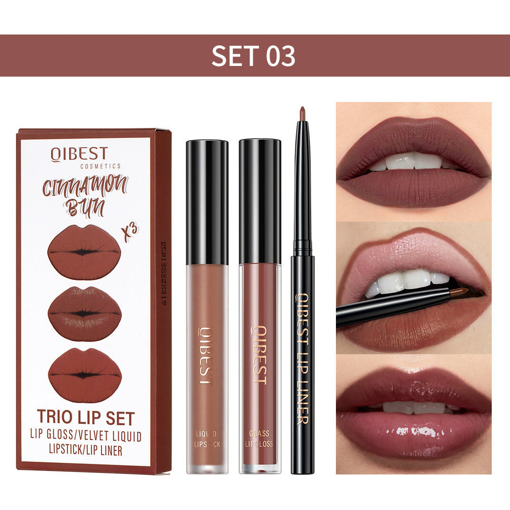 No Stain On Cup Lip Lacquer Matte Finish Moisturizing And Nourishing Lip Liner Suit