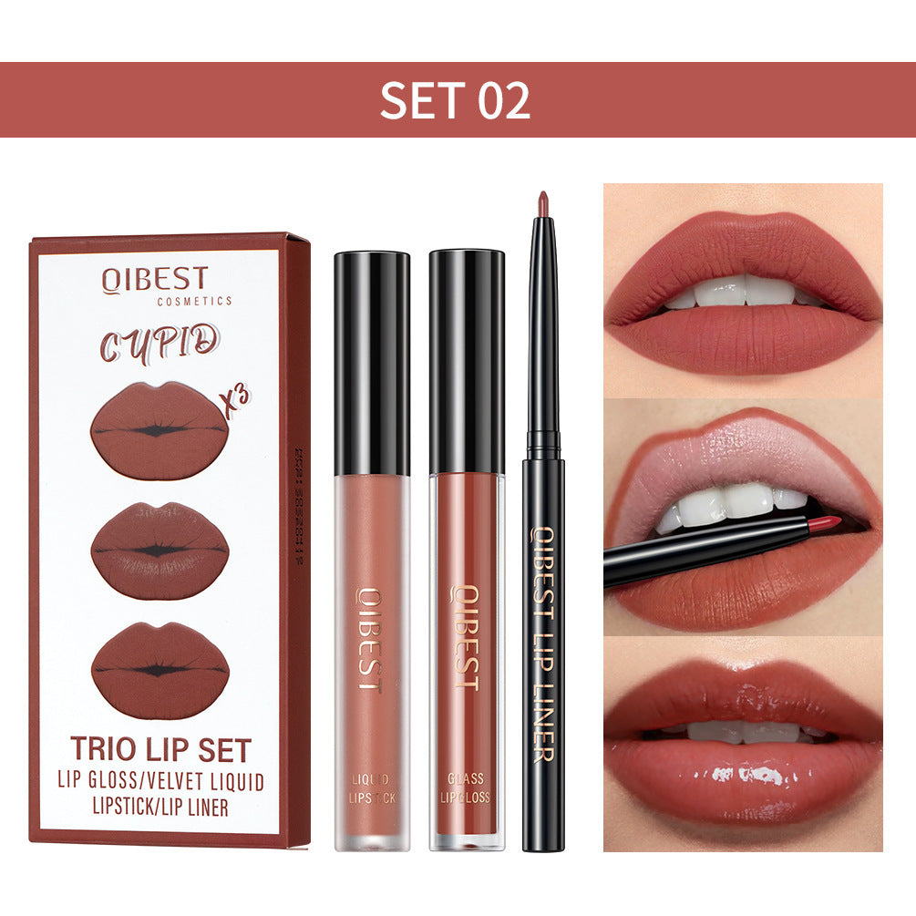 No Stain On Cup Lip Lacquer Matte Finish Moisturizing And Nourishing Lip Liner Suit