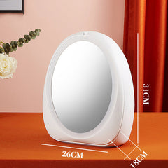 Storage Box With Light Makeup Mirror Dressing Table