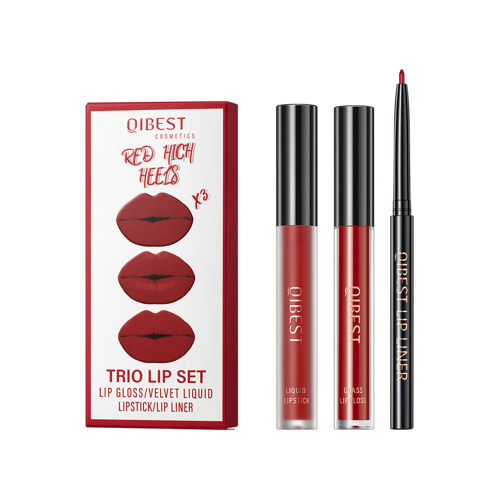 No Stain On Cup Lip Lacquer Matte Finish Moisturizing And Nourishing Lip Liner Suit