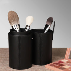 Makeup Storage Box PU Pen Holder Desktop Makeup