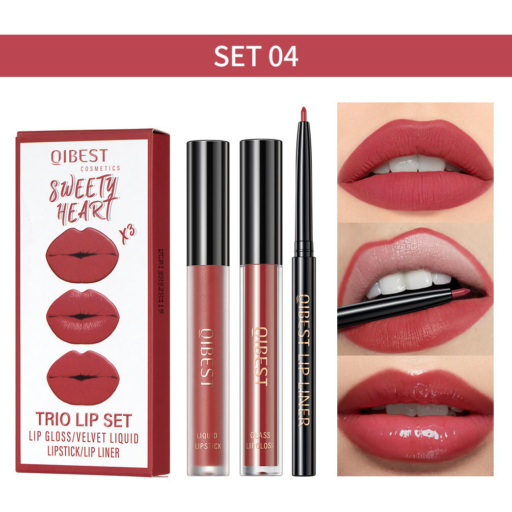 No Stain On Cup Lip Lacquer Matte Finish Moisturizing And Nourishing Lip Liner Suit