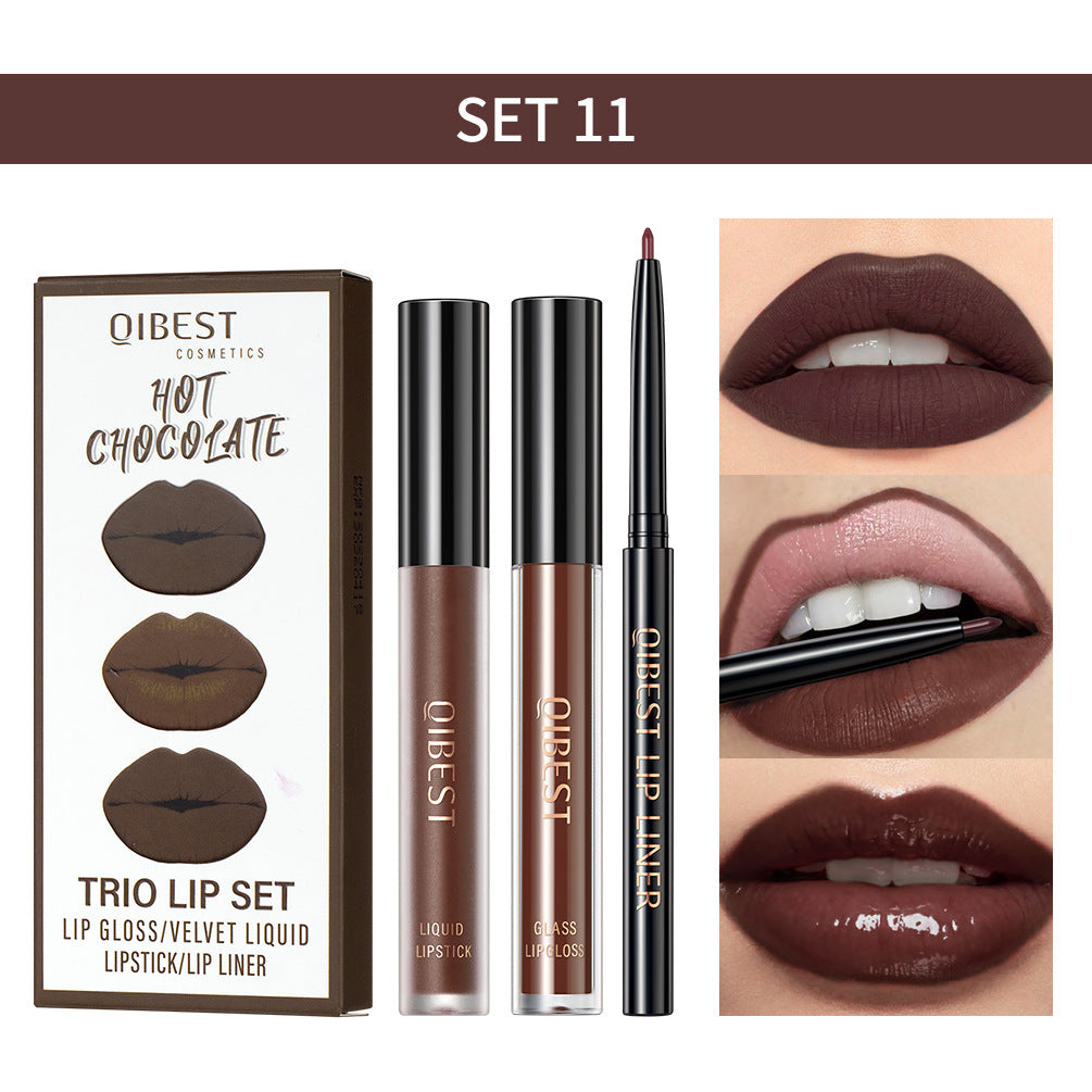 No Stain On Cup Lip Lacquer Matte Finish Moisturizing And Nourishing Lip Liner Suit